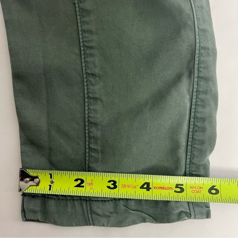 aerie Women’s Casual Pull On Pants Sz XS Green Pockets Elastic Waist Drawstring - Picture 14 of 14